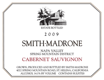 Smith-Madrone Cabernet