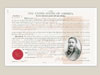 December 5, 1884 U.S. Land Office Patent